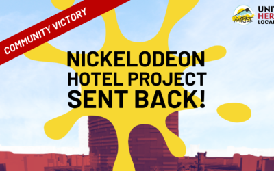 Nickelodeon Hotel Project in Garden Grove Sent Back